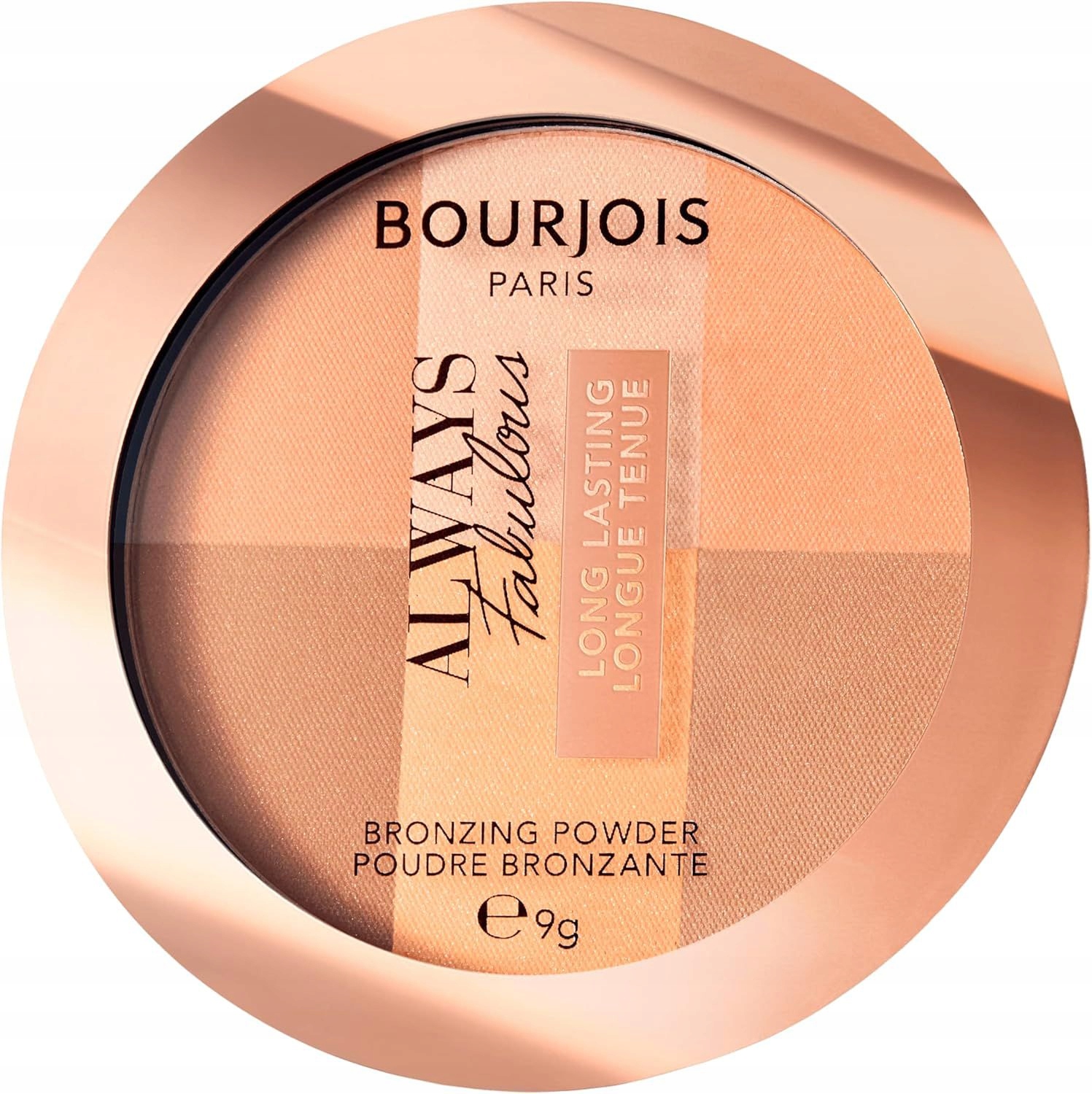 Bourjois Bronzing Powder Always Fabulous (bronzovací Pudr) 9 G Odstín: 00