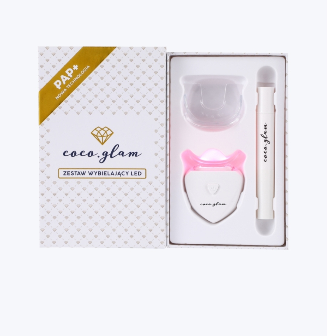 Zestaw do wybielania zębów Cooco Glam