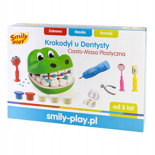

Ciasto-masa Plastyczna Krokodyl U Dentysty
