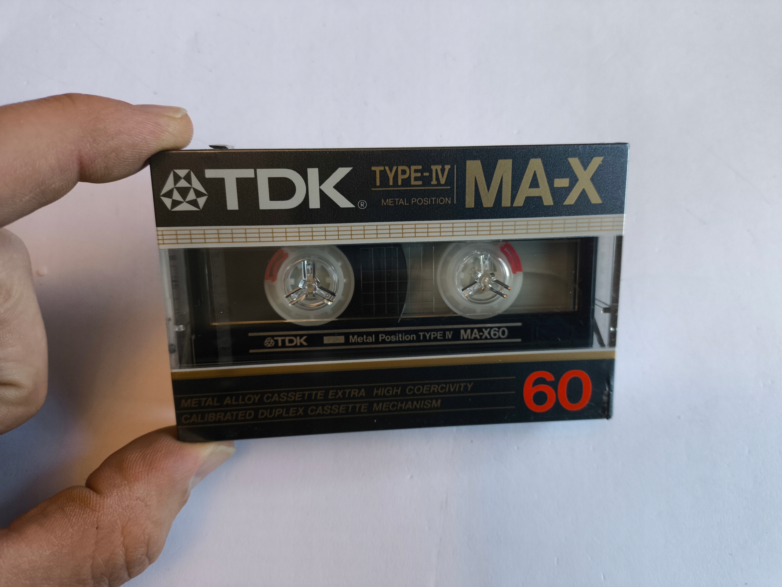 Tdk Ma-x 60 MA-X60 1986 Nos fólie Japonsko *3007
