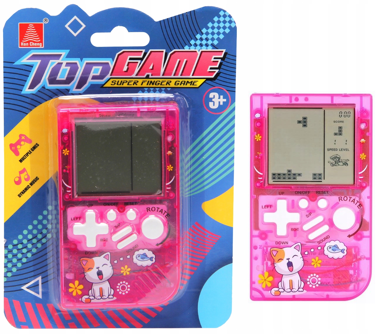 GRA ELEKTRONICZNA TETRIS ZABAWKA DLA DZIECI