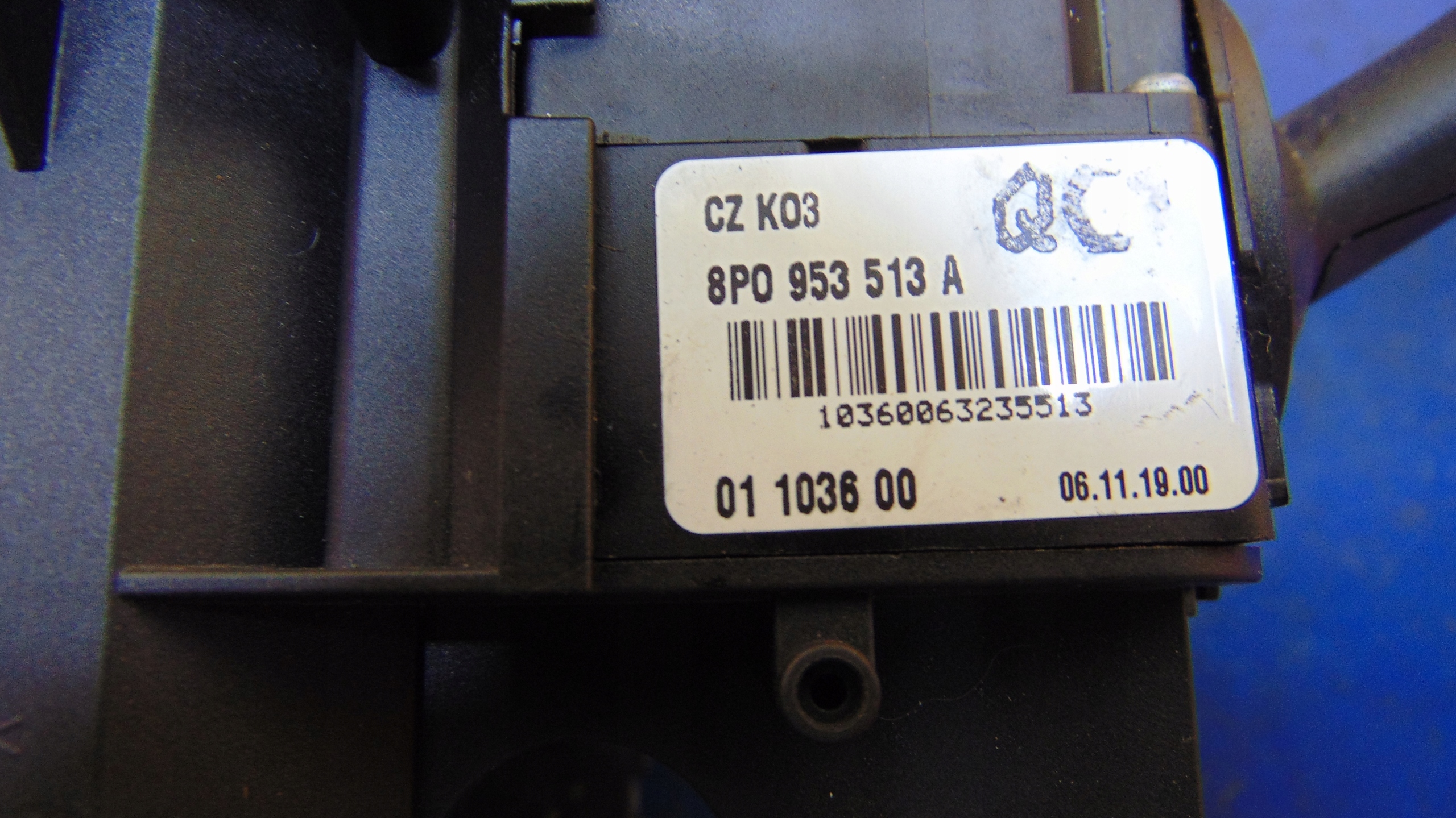 DEVIO LUCI TERGICRISTALLO TERGI MANETA AUDI A3 8P GOLF V PASSAT B6 TOLEDO III OCTAVIA