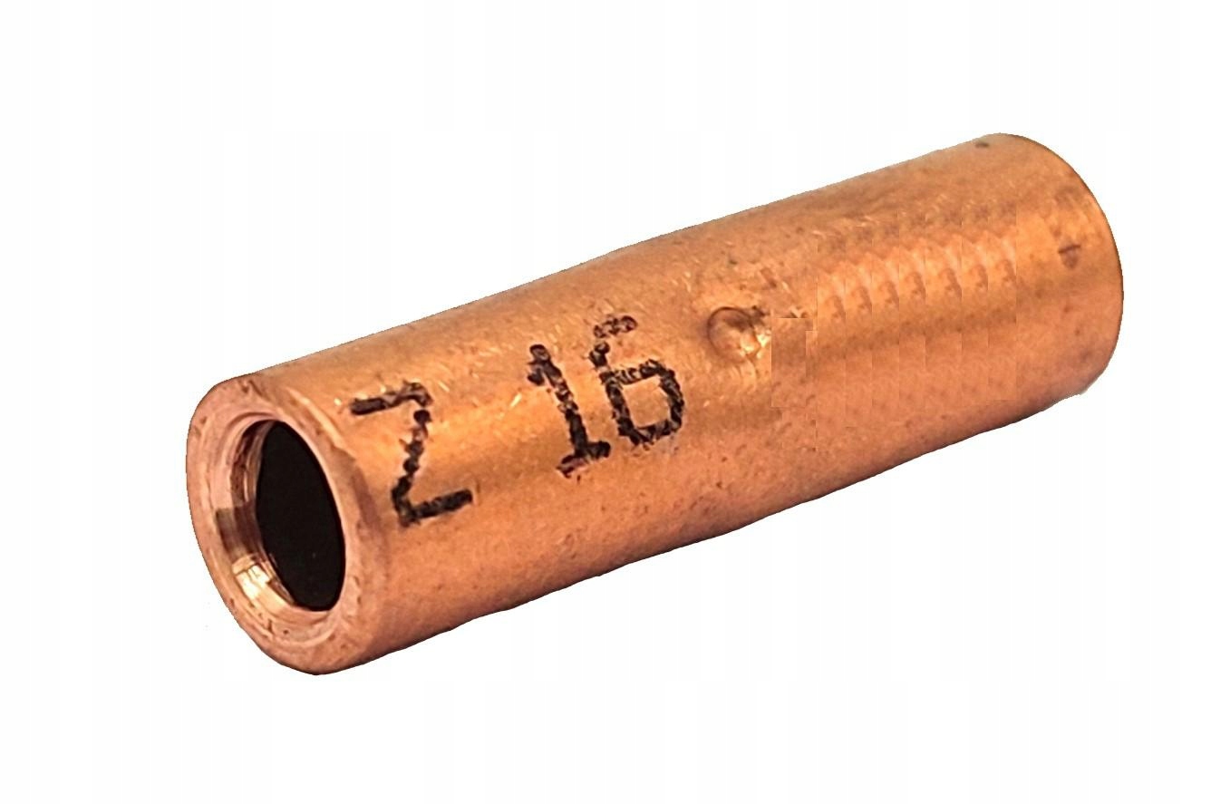 

Tulejka złączka mufa kablowa miedziana Cu 16 16mm