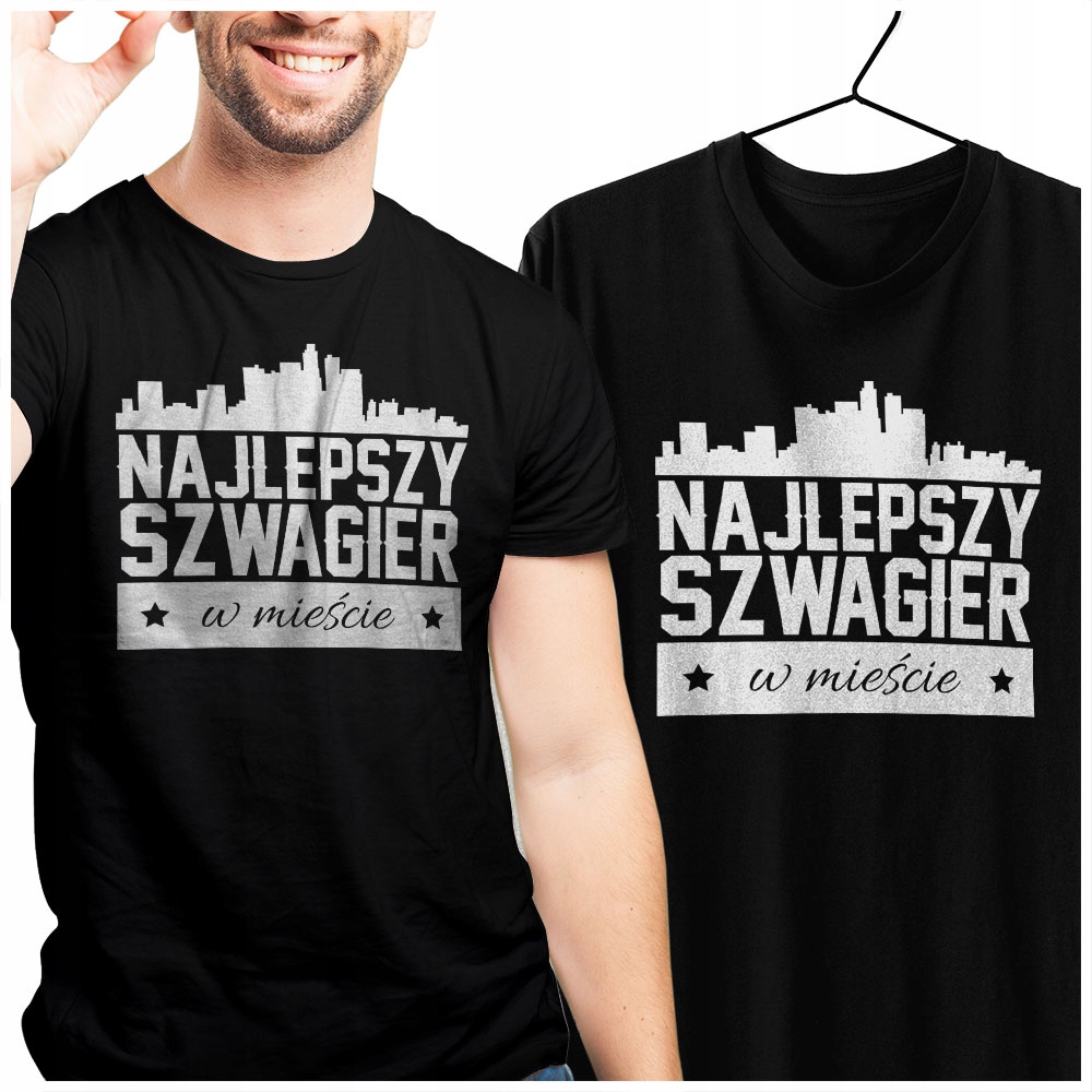 

Najlepszy Szwagier w Mieście Koszulka Prezent