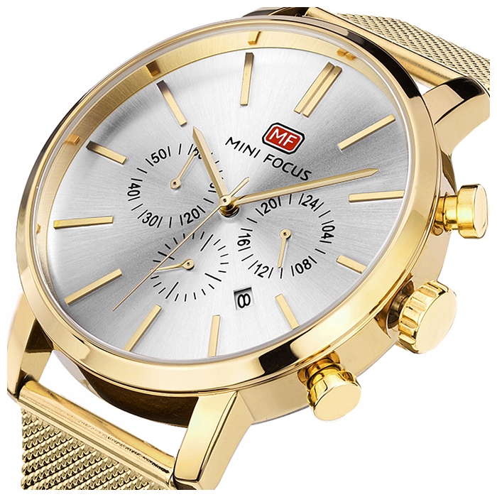 Pánské hodinky Mini Focus analog data chronograf