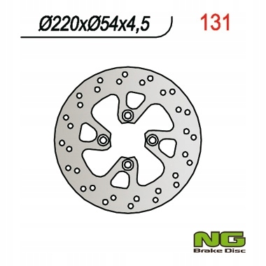 Ng Predný Brzdový Kotúč Yamaha Yp 125 Majesty '96-'98 (220X54X4,5) ()