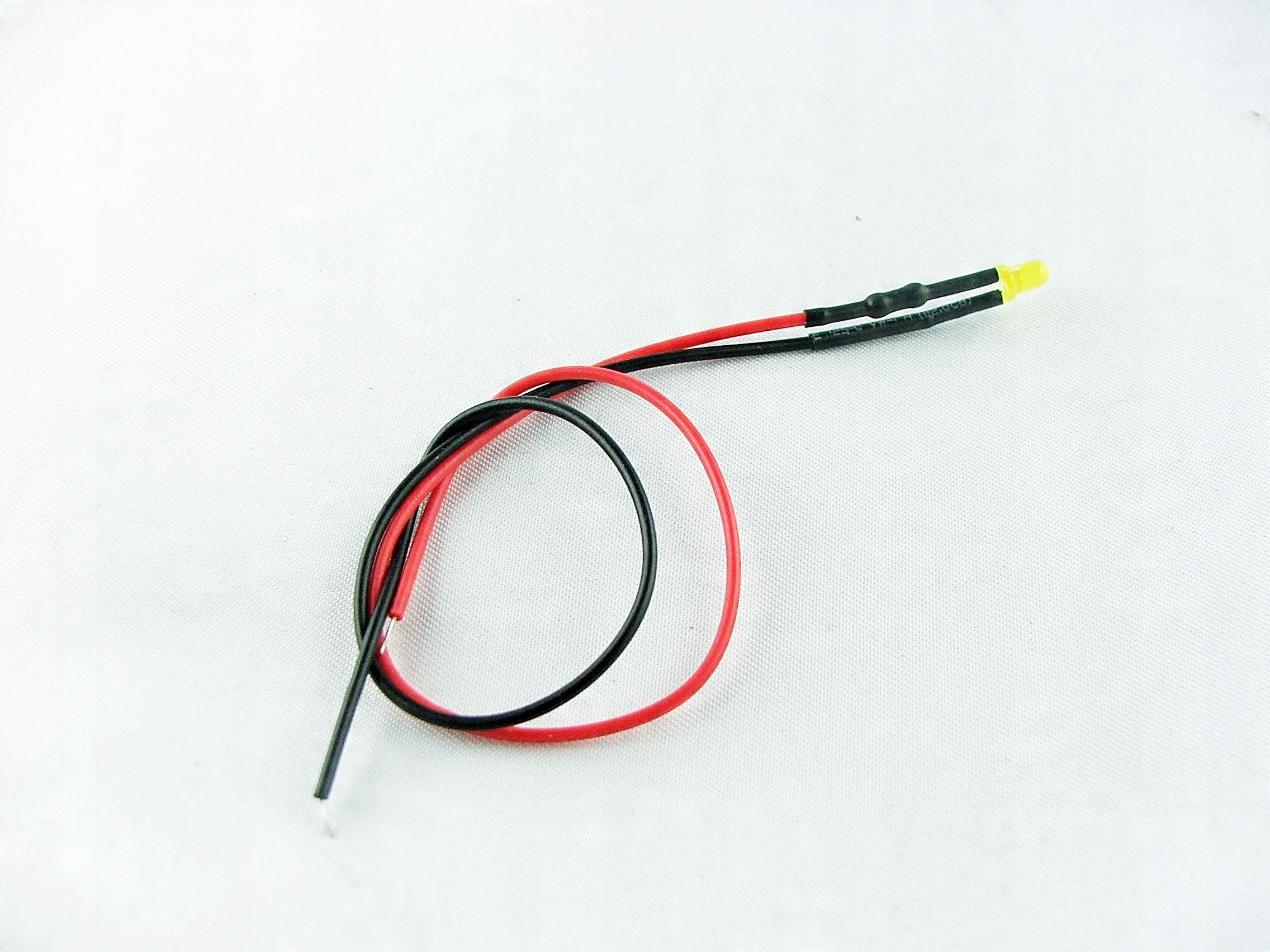 

Dioda Led 3mm 12V DC Żółta Z Przewodem 20cm