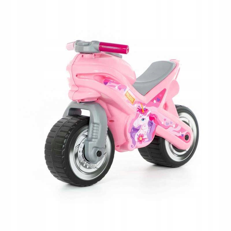 

Jeździk Motor Motorek Biegowy różowy 80608