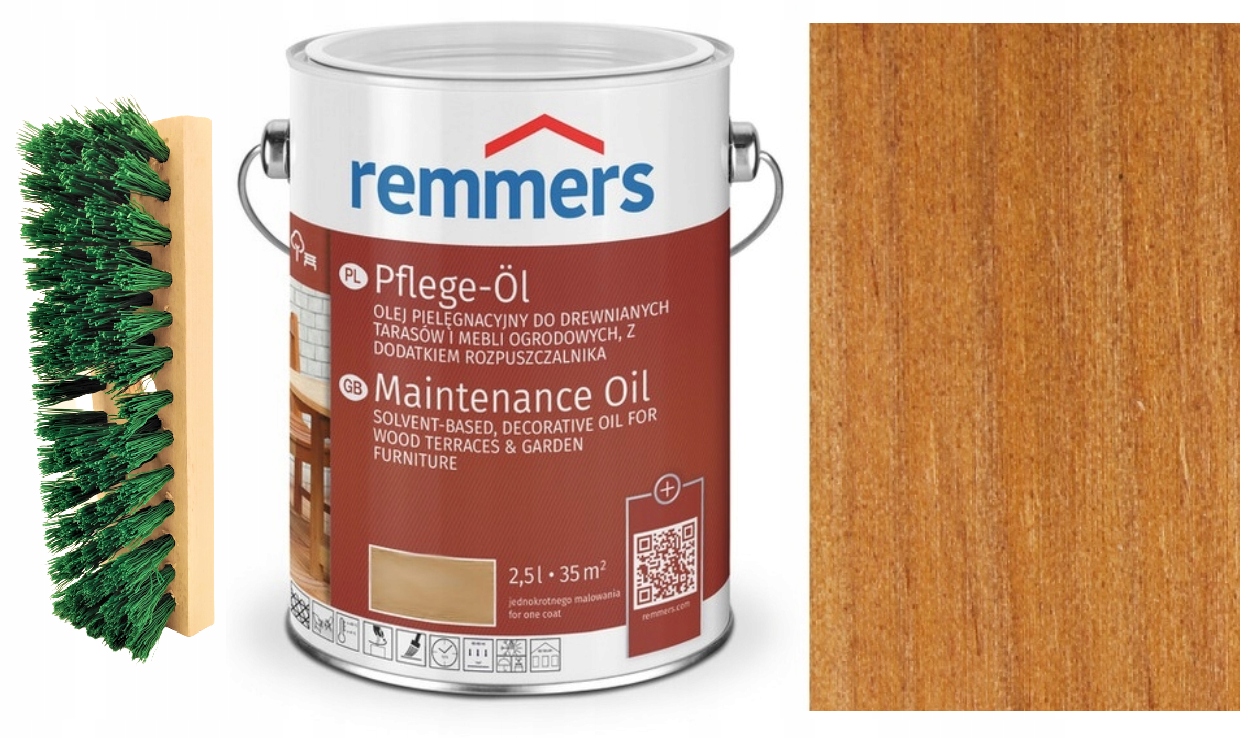 Olej Do Tarasu Remmers Pflege Ol bangkirai 5 L