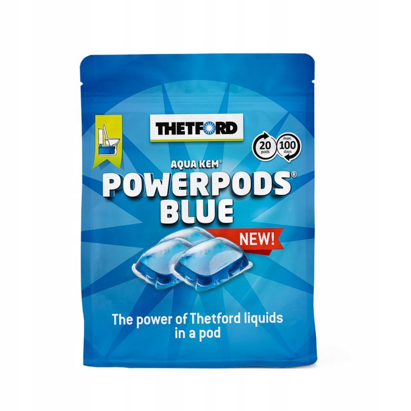 Saszetki Tabletki Aqua Kem PowerPods Blue Thetford