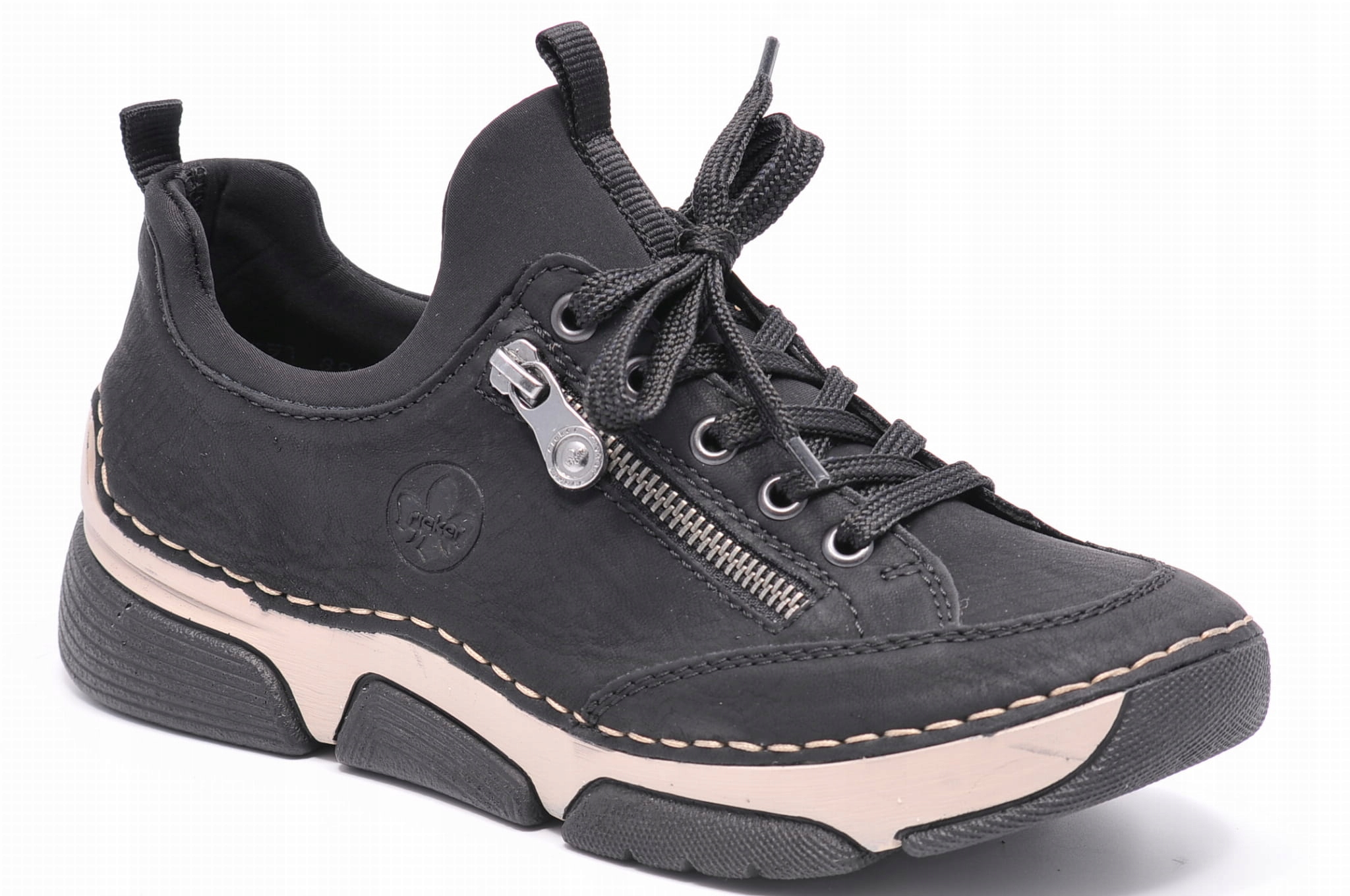 Rieker 45973-00 Černé boty Velikost 38