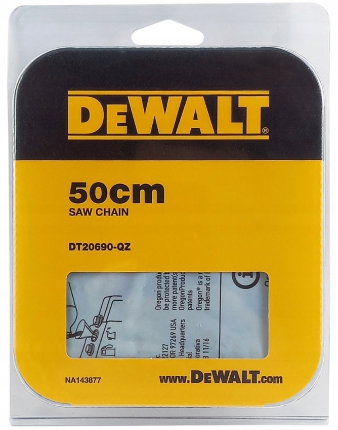 DeWALT DT20690 ŁAŃCUCH OREGON 50 CM 3/8'' DO DCMCS Długość (mm) 500