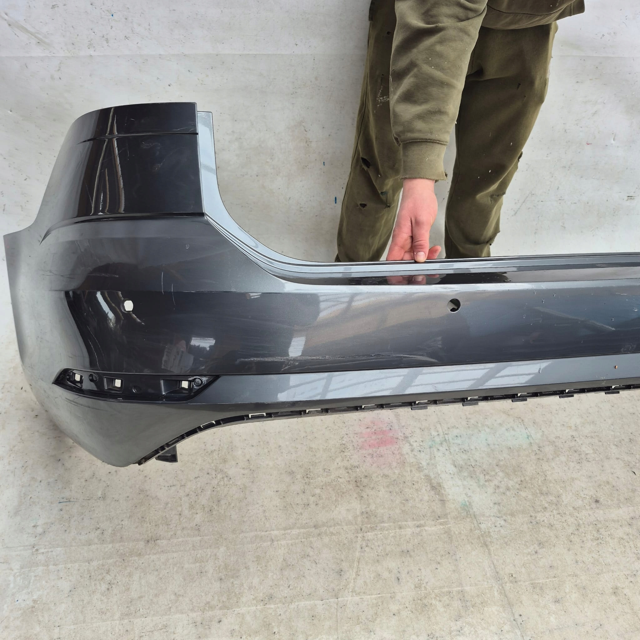 VW GOLF 7 VII LIFT KOMBI 16- bumper rear part rear PDC