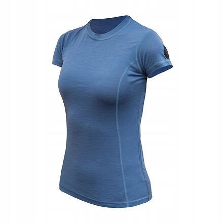 Sensor Merino Air dámské triko kr.rukáv riviera blue velikost L