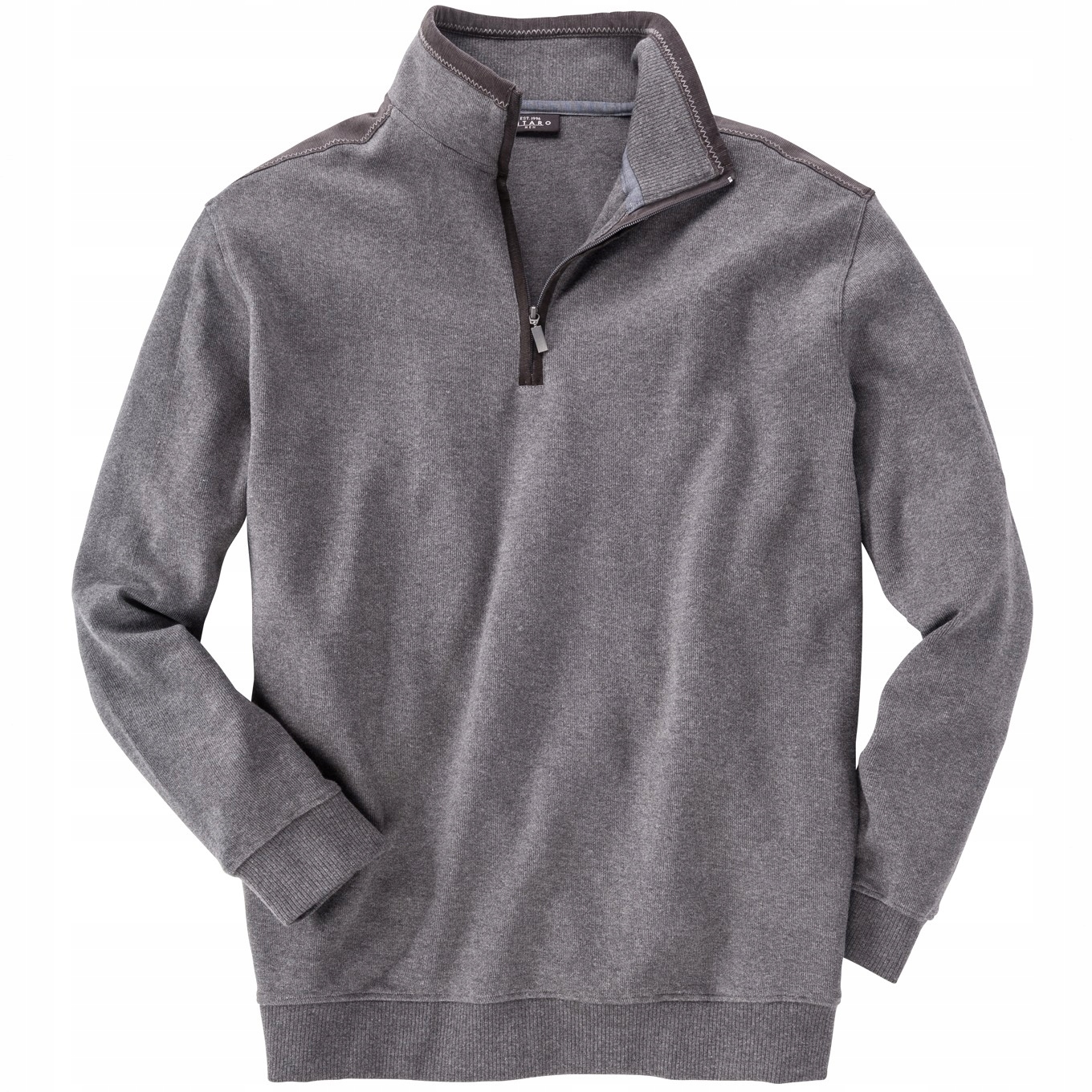 Kitaro Velké Velikosti Rozepínací Mikina Pod Krkem Bavlněná 6XL 168 cm