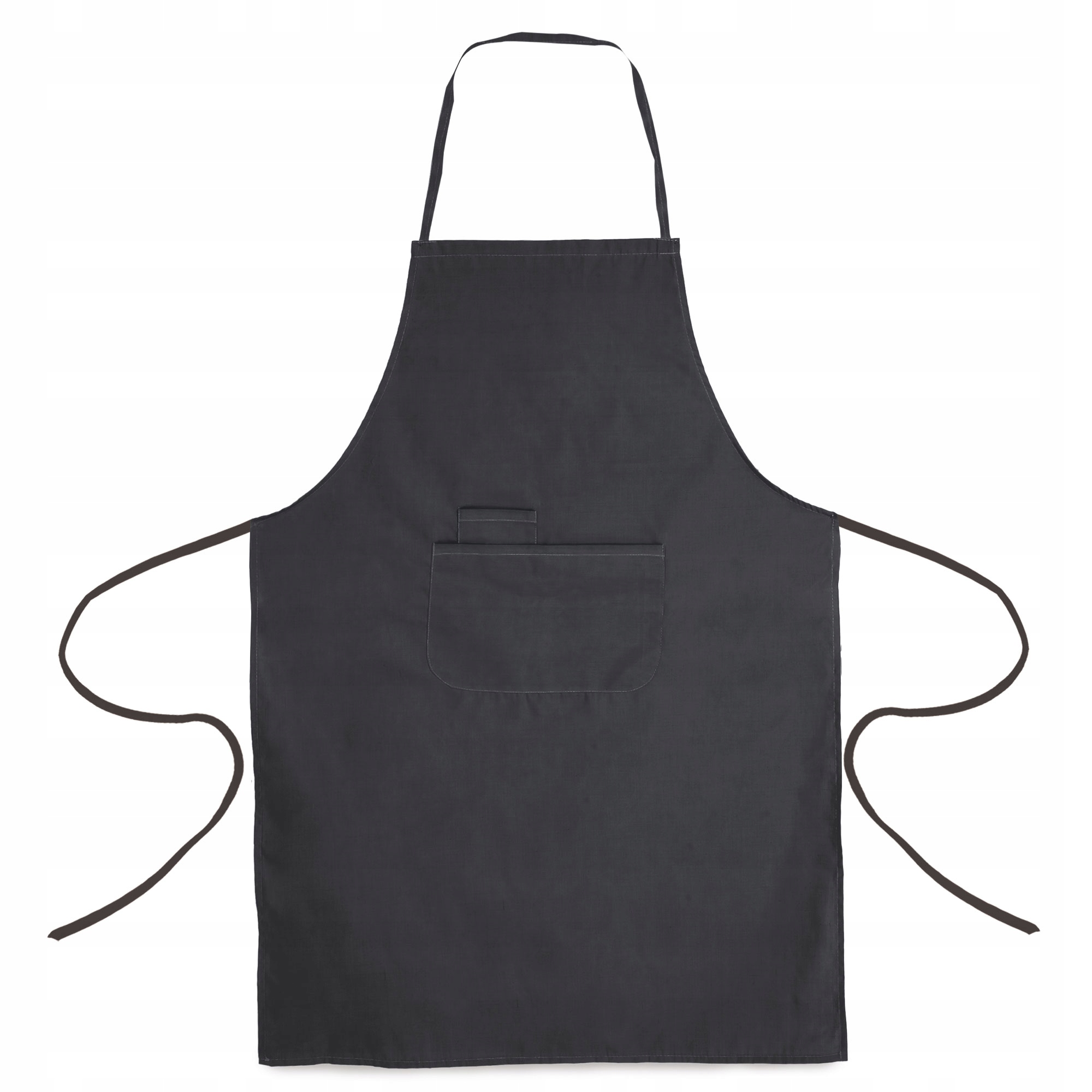 Fartuch kuchenny z kieszonką fartuchy kuchenne czarny fartuszek