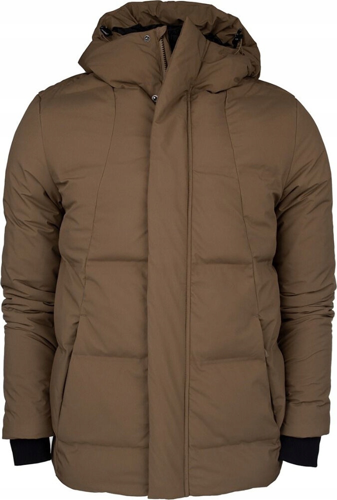 Zimní Bunda Pánská 4F Hnědá H4Z22 Velikost S