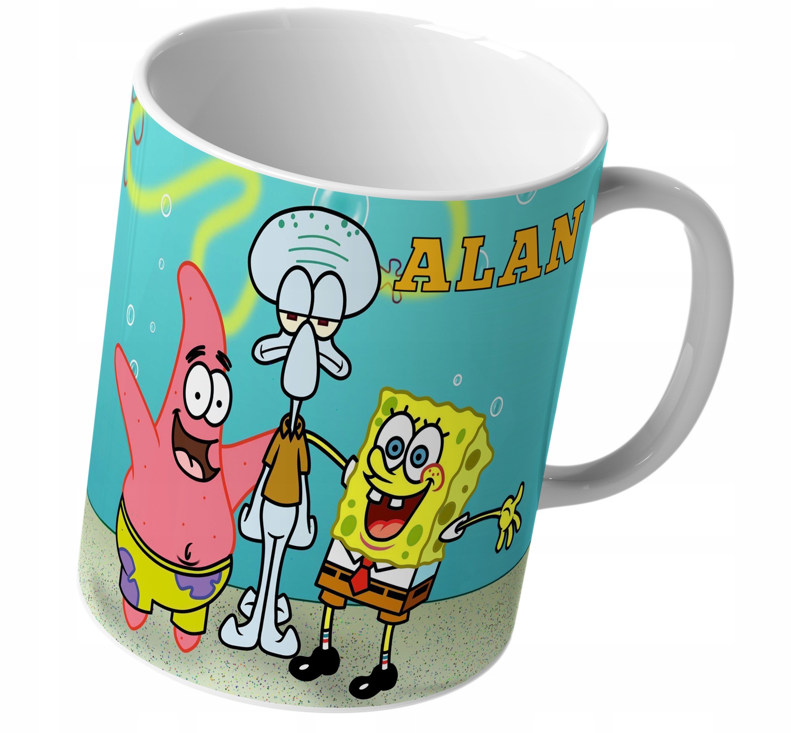

Kubek 330 ML Spongebob Kanciastoporty Prezent+imię