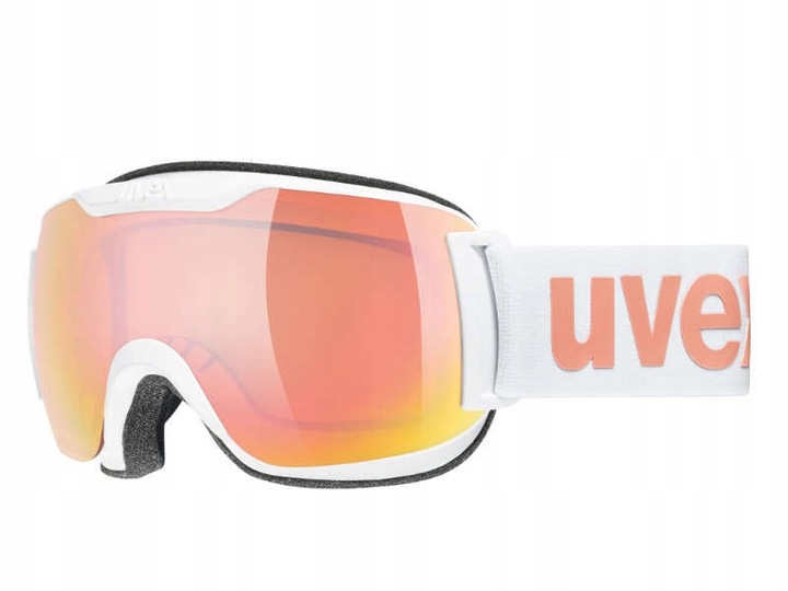 Lyžařské brýle Uvex Downhill 2000 S CV White Mirror Rose S2