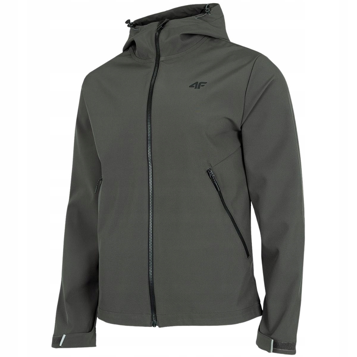 

4F Kurtka Męska Softshell Z Kapturem Jesień Wiosna