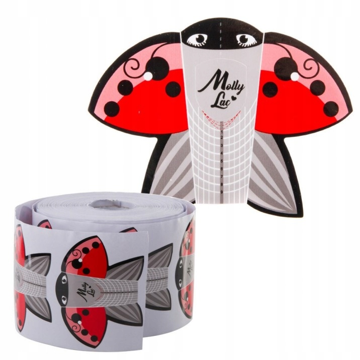 

Migdałki Szablony formy Do Paznokci ladybug 100SZT
