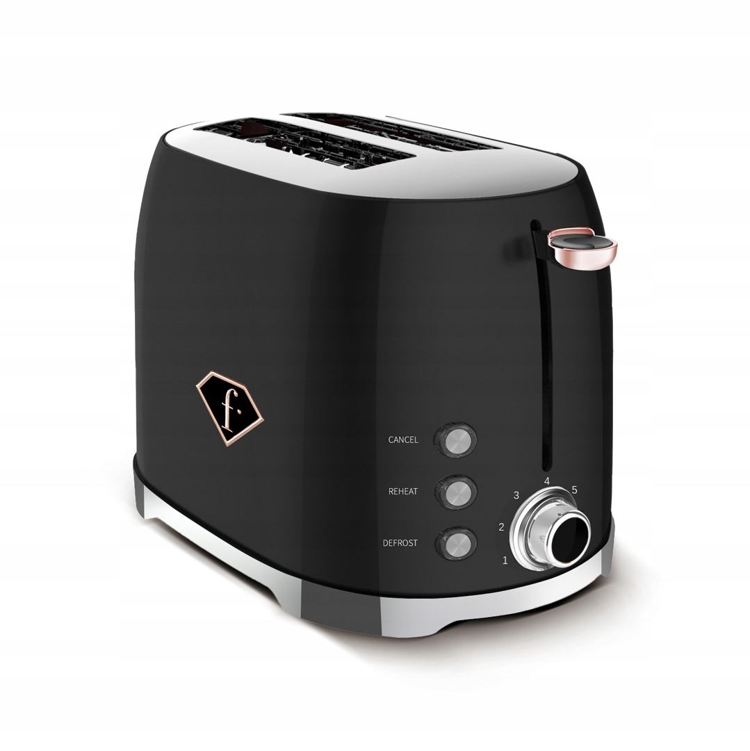 Toustovač Fashion FTV-0111 Matte Black Rose Gold