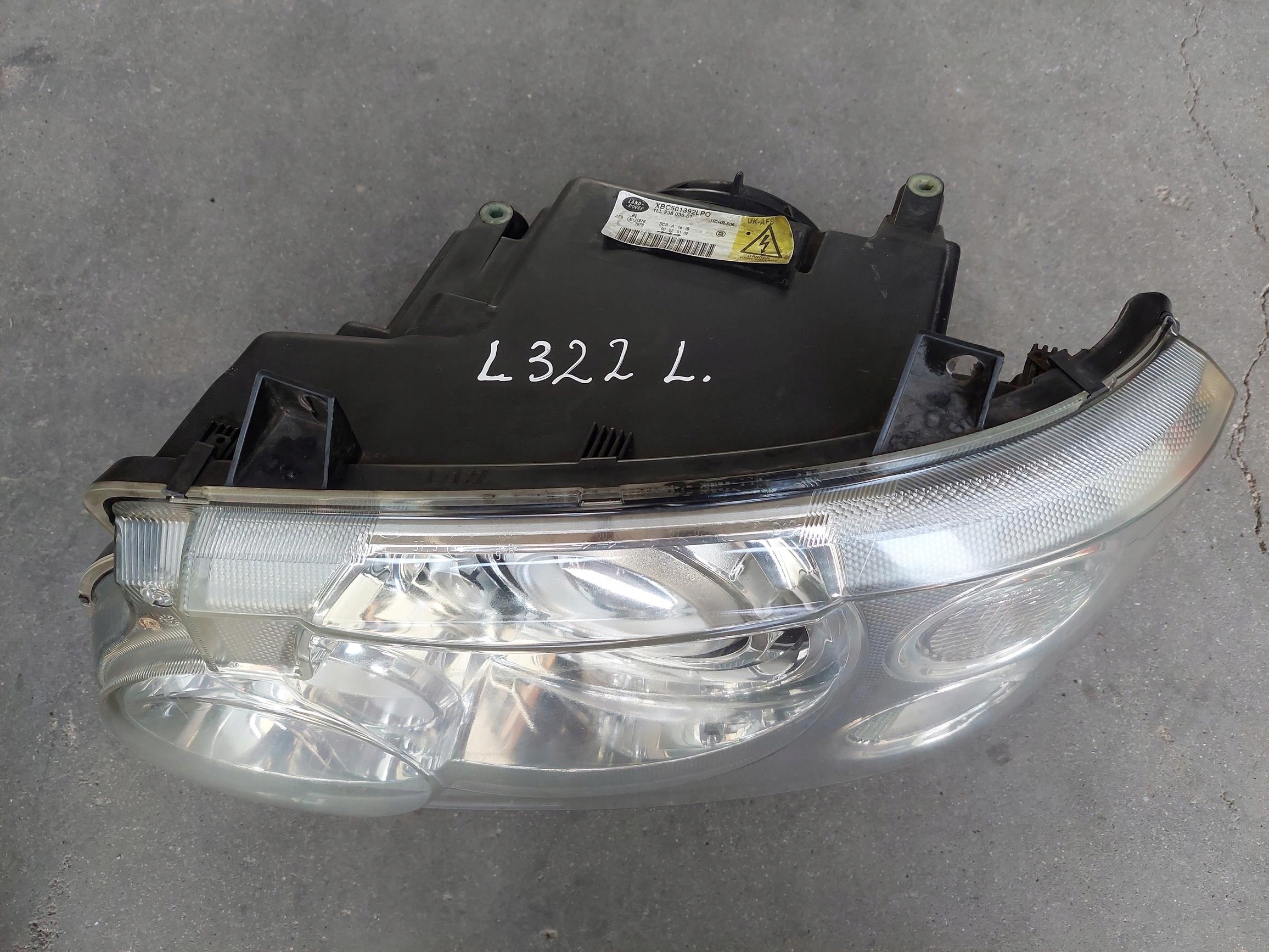 light front front XENON right left RANGE ROVER III L322