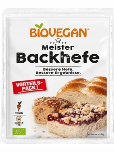 Levně Bezlepkové Sušené Kvasnice Bio (3 x 7 g) 21 g Biovegan