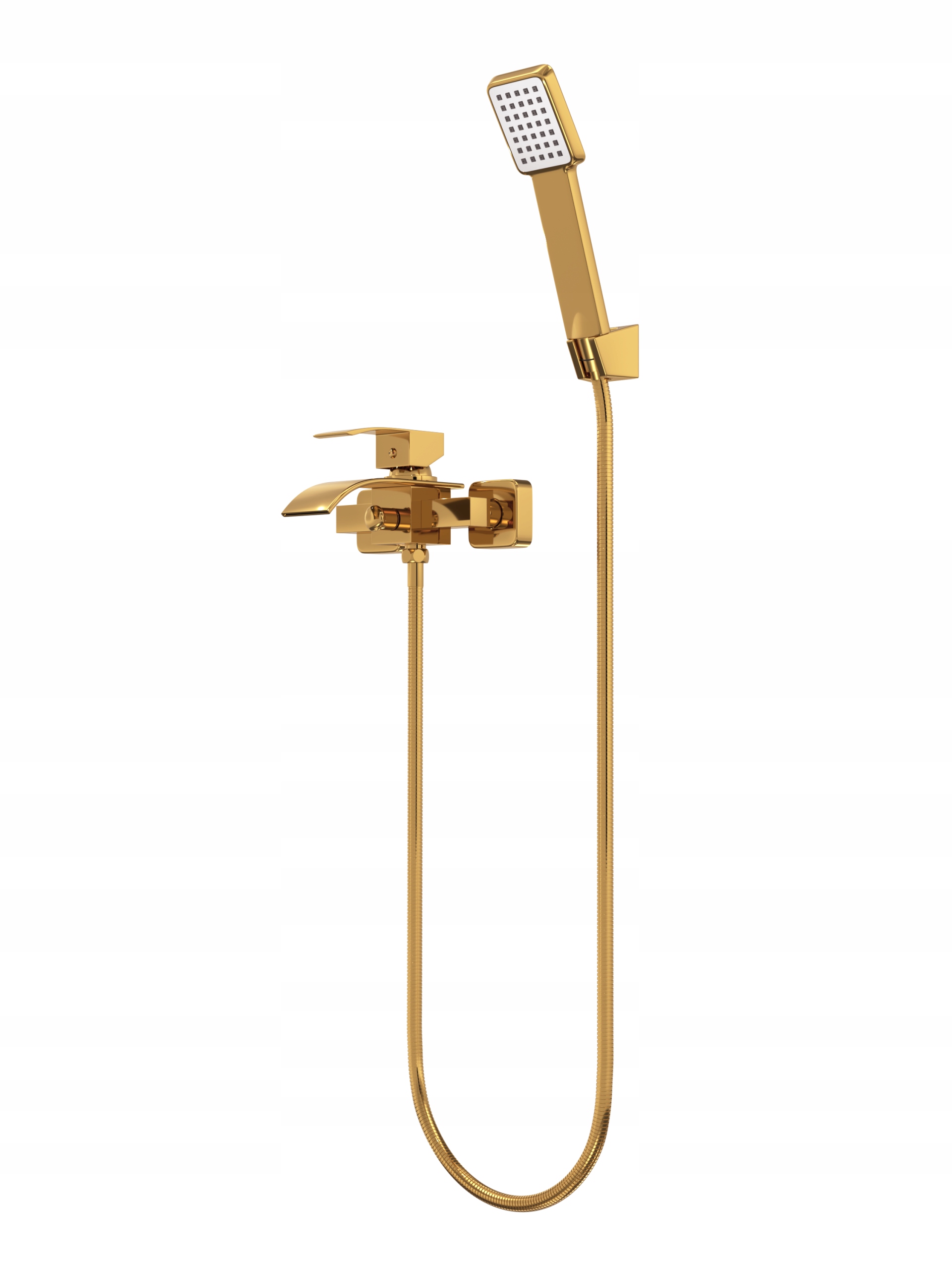 Kúpeľňová Batéria Vaňa Kohútik Kaskáda Vodopád Zlatá Elva