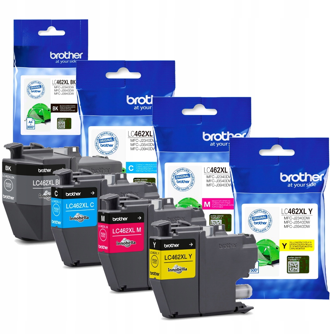 TUSZE XL BROTHER LC462XL MFC-J3940DW MFCJ3540DW