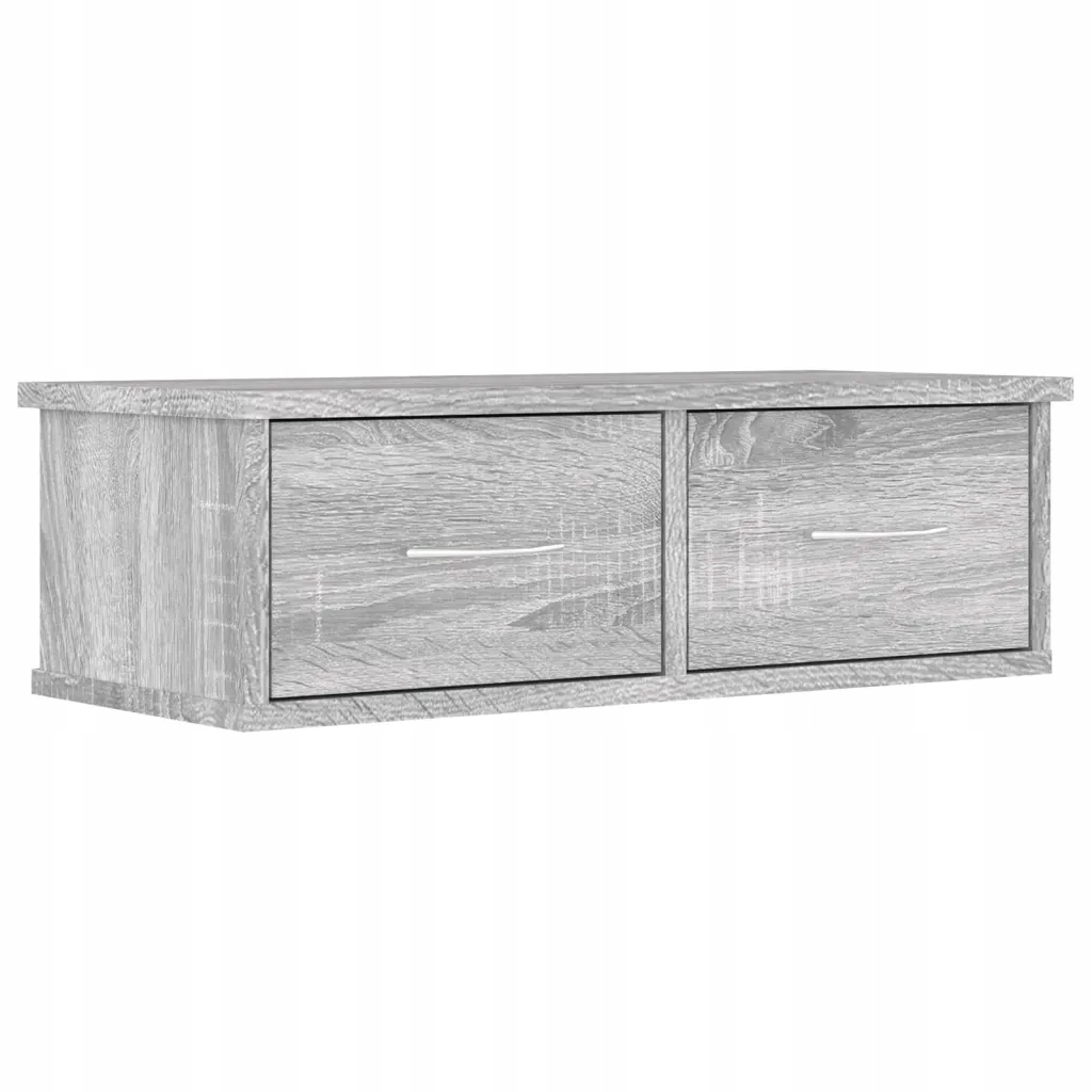 Nástěnná skříňka, šedý dub sonoma, 60x26x18,5 cm