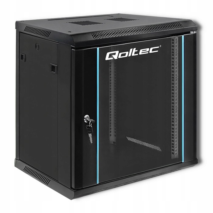 Qoltec Skříň Rack 19 palců 12U 600 x 635 x 450