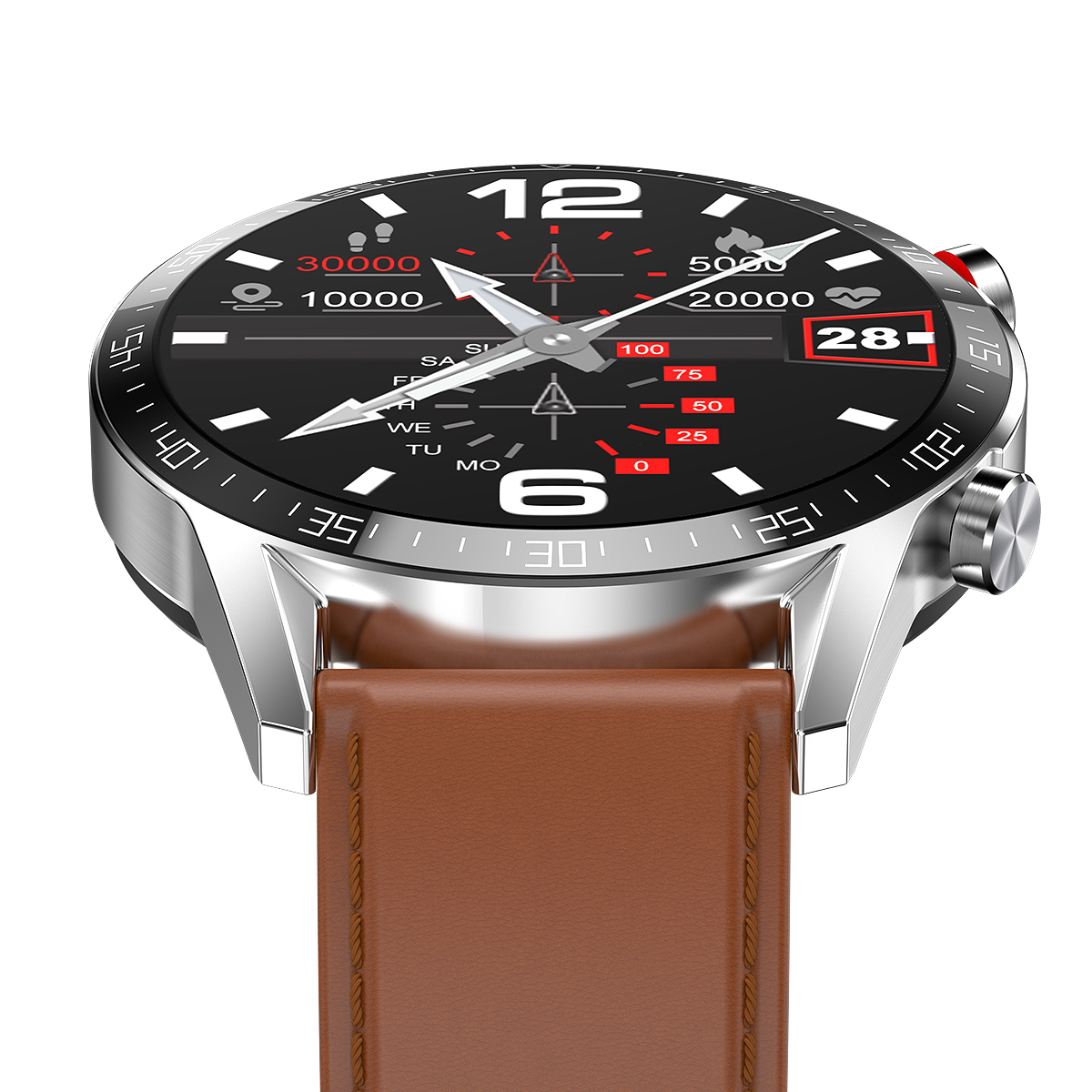 ZEGAREK SMARTWATCH CIŚNIENIOMIERZ EKG ROZMOWY IP68 Mechanizm kwarcowy