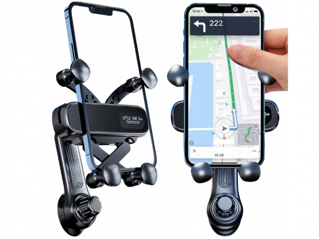 Uchwyt Samochodowy Na Telefon Do Kratki Wentylacyjnej Regulowany