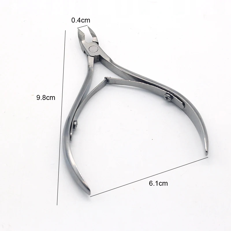 Nail Manicure Scissors Cuticle Cutter Nails C Rodzaj jednoostrzowa