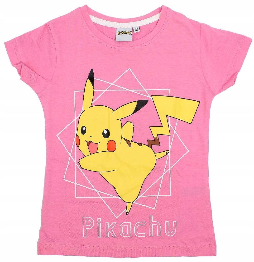 

Różowa Koszulka Pokemon Pikachu Pokemony 134-140