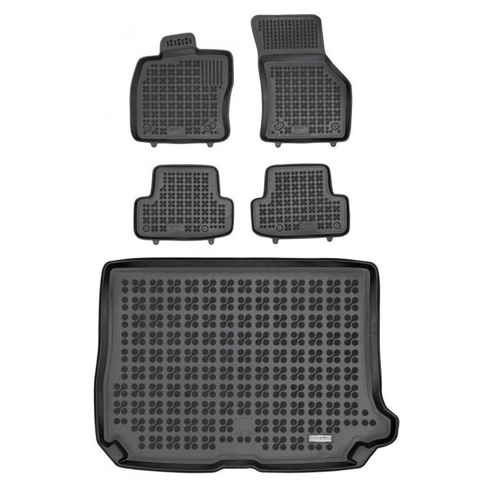 Gumová sada kobercov a rohoží Audi Q2 od roku 2016