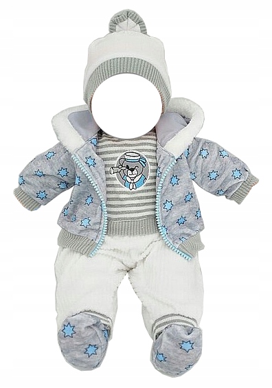 BABY ubranko BORN dla lalki BOBAS kurtka PAJAC 242