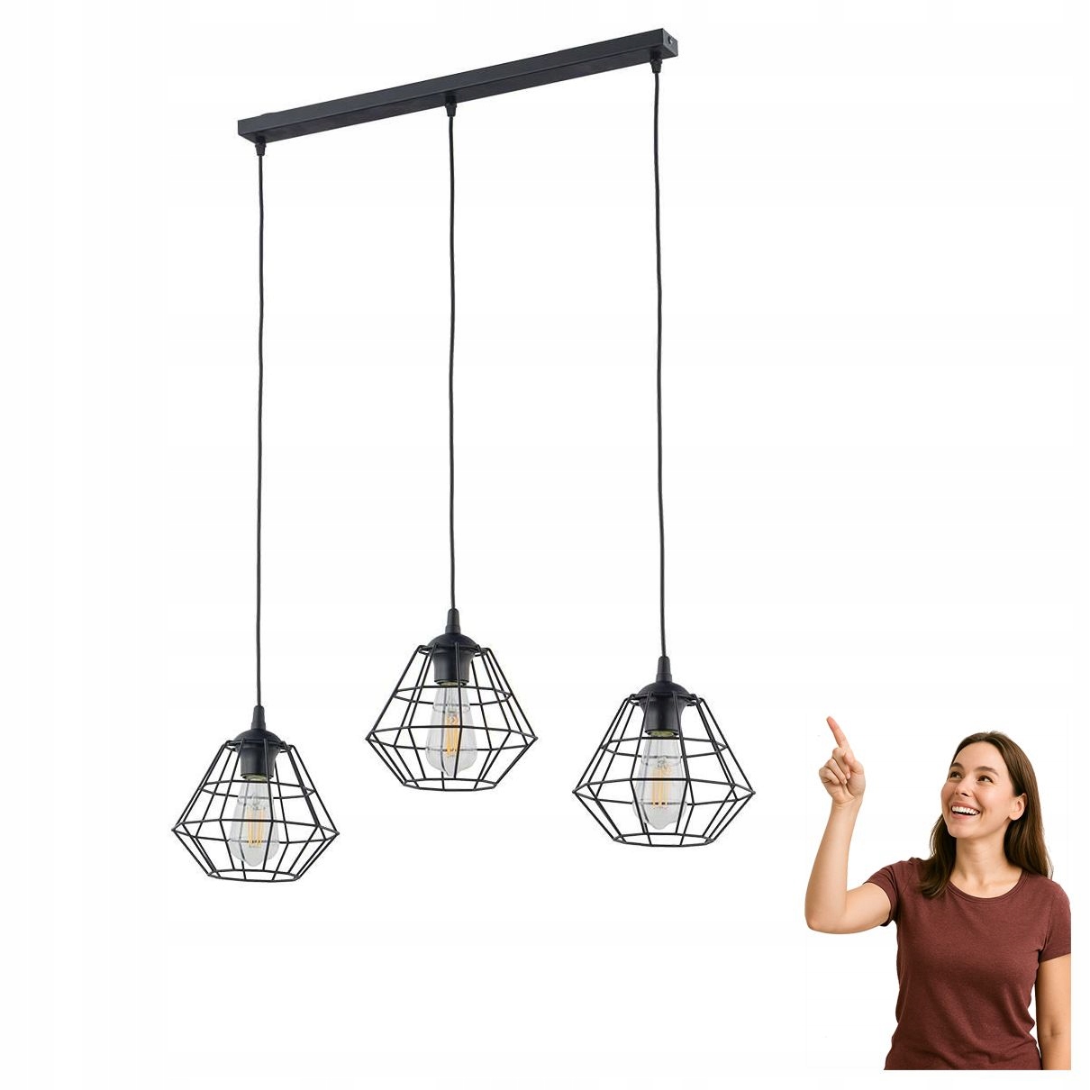 Závesná lampa Diamond New 6203 Tk Lighting