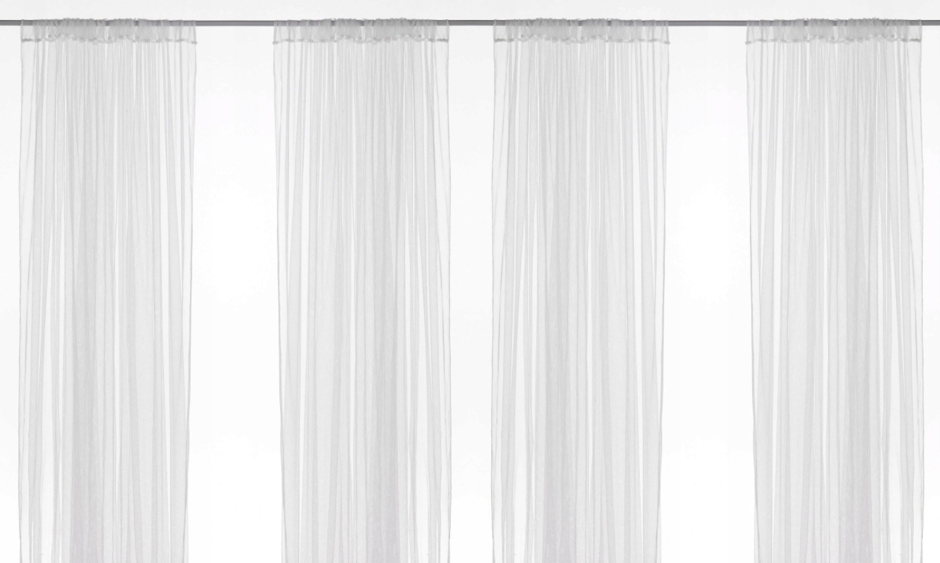 

Ikea LILL Firanki Białe Firany 4 szt. 300x280 cm