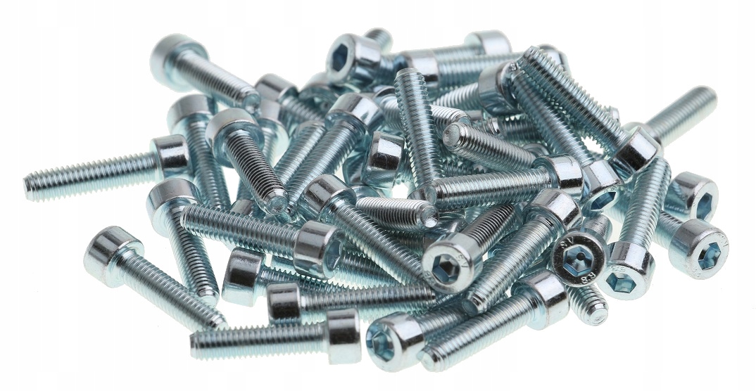 

Śruba Imbusowa Ocynk M5x20 mm Na Imbus 50 sztuk