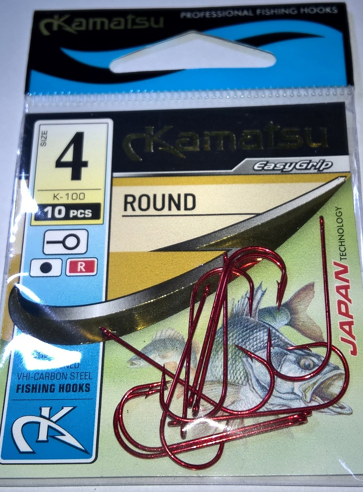 Kamatsu Haczyk Round K-100 Red oczko 4