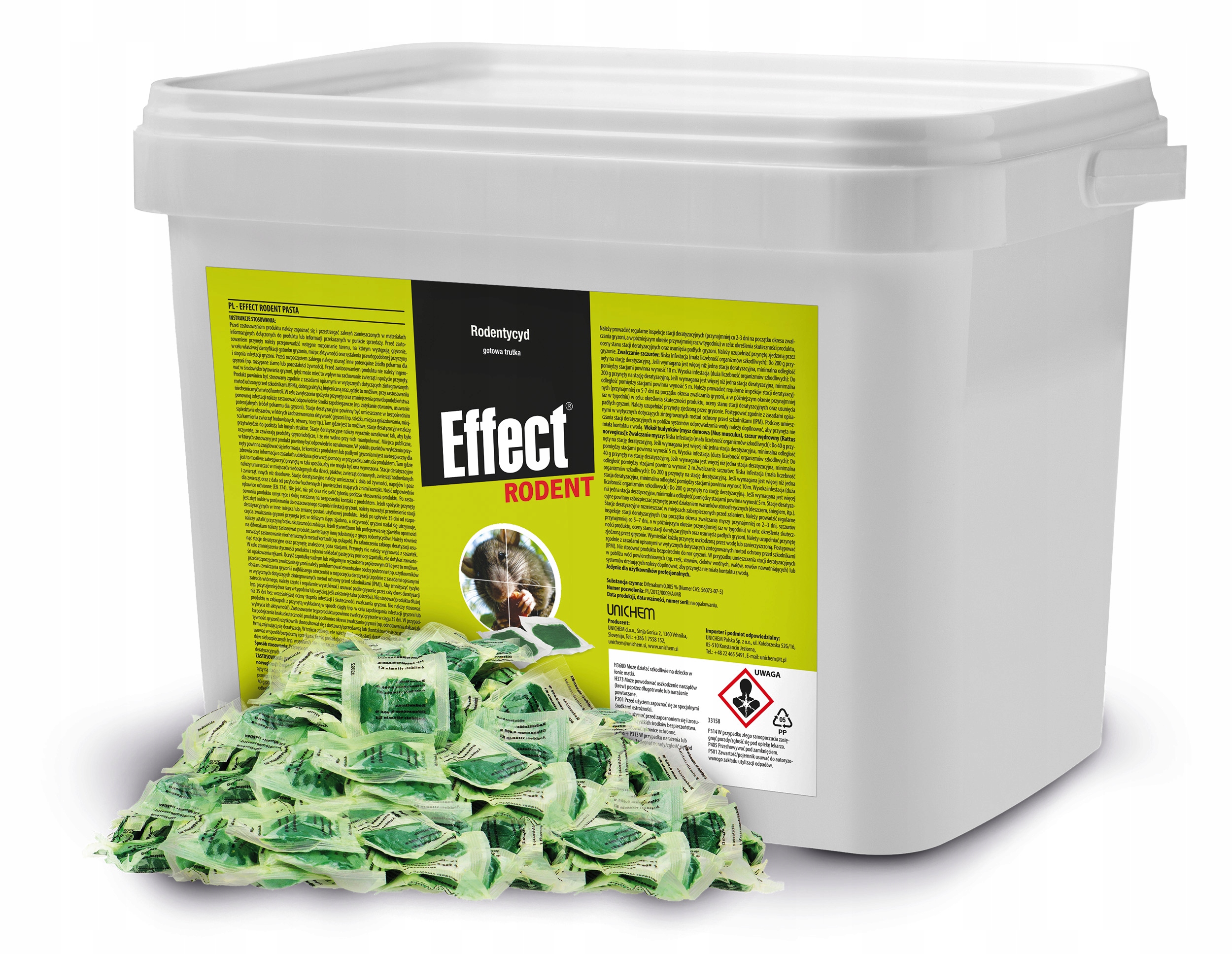 

Silna Trutka Na Krety Nornice Myszy Effect 5KG
