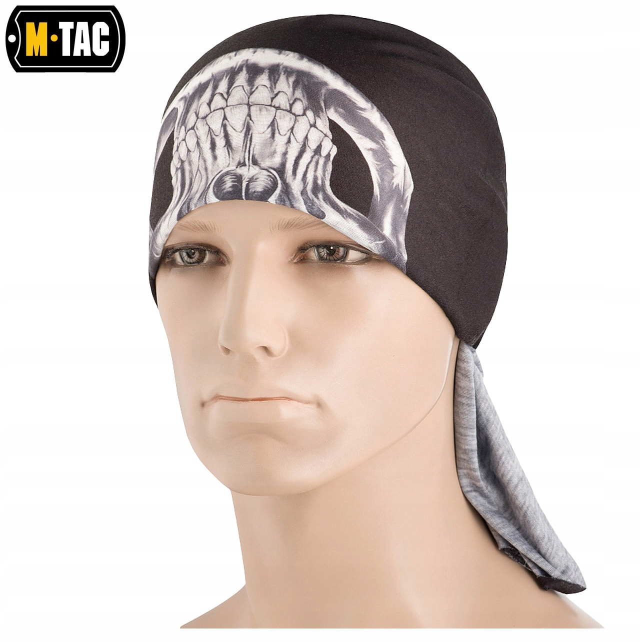 KOMIN CHUSTA SZALOKOMINIARKA KOMINIARKA REAPER SKULL M-TAC CZASZKA CZARNA Kolor czarny