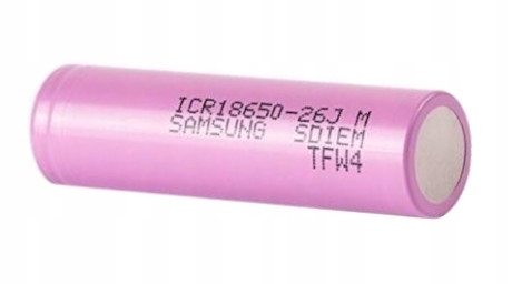 Akumulator SAMSUNG ICR18650-26J/JM 2600mAh 5,2A