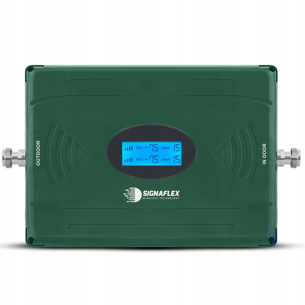 WZMACNIACZ SYGNAŁU ZASIĘGU INTERNETU 4G LTE ANTENA Zysk - uplink 65 dB