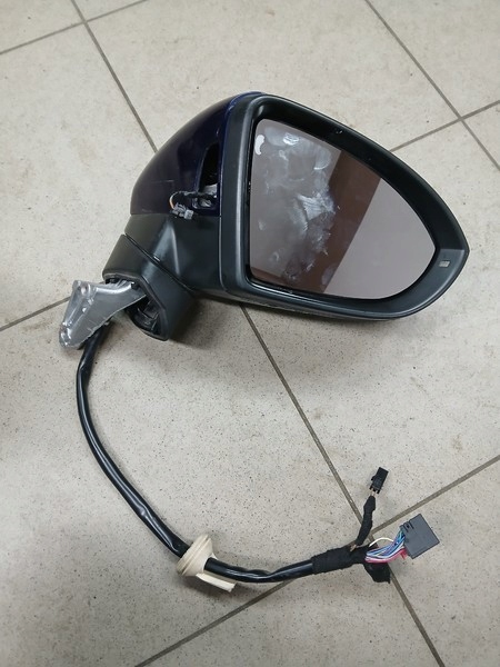 mirror right VW TOURAN 15- LA5J 5TA 13+2 PIN