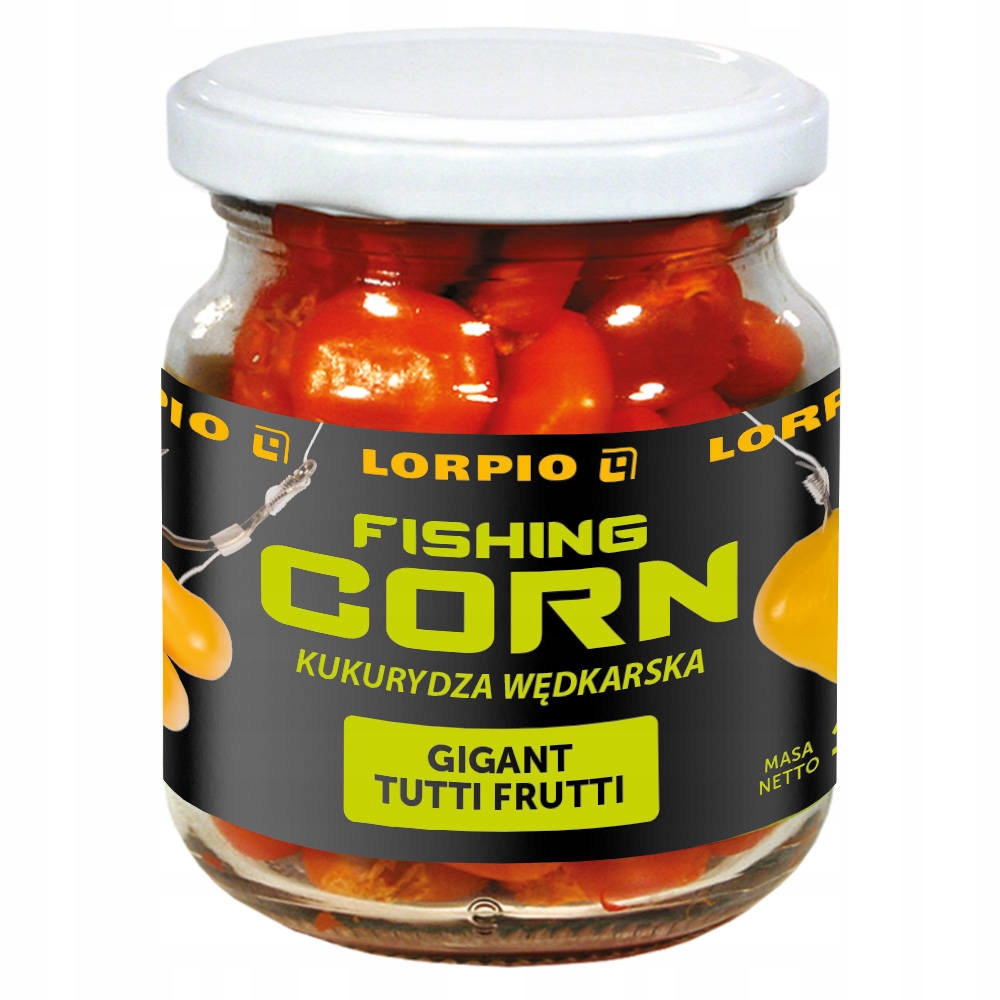 Kukurydza Wędkarska Lorpio Gigant Tutti Frutti 125g