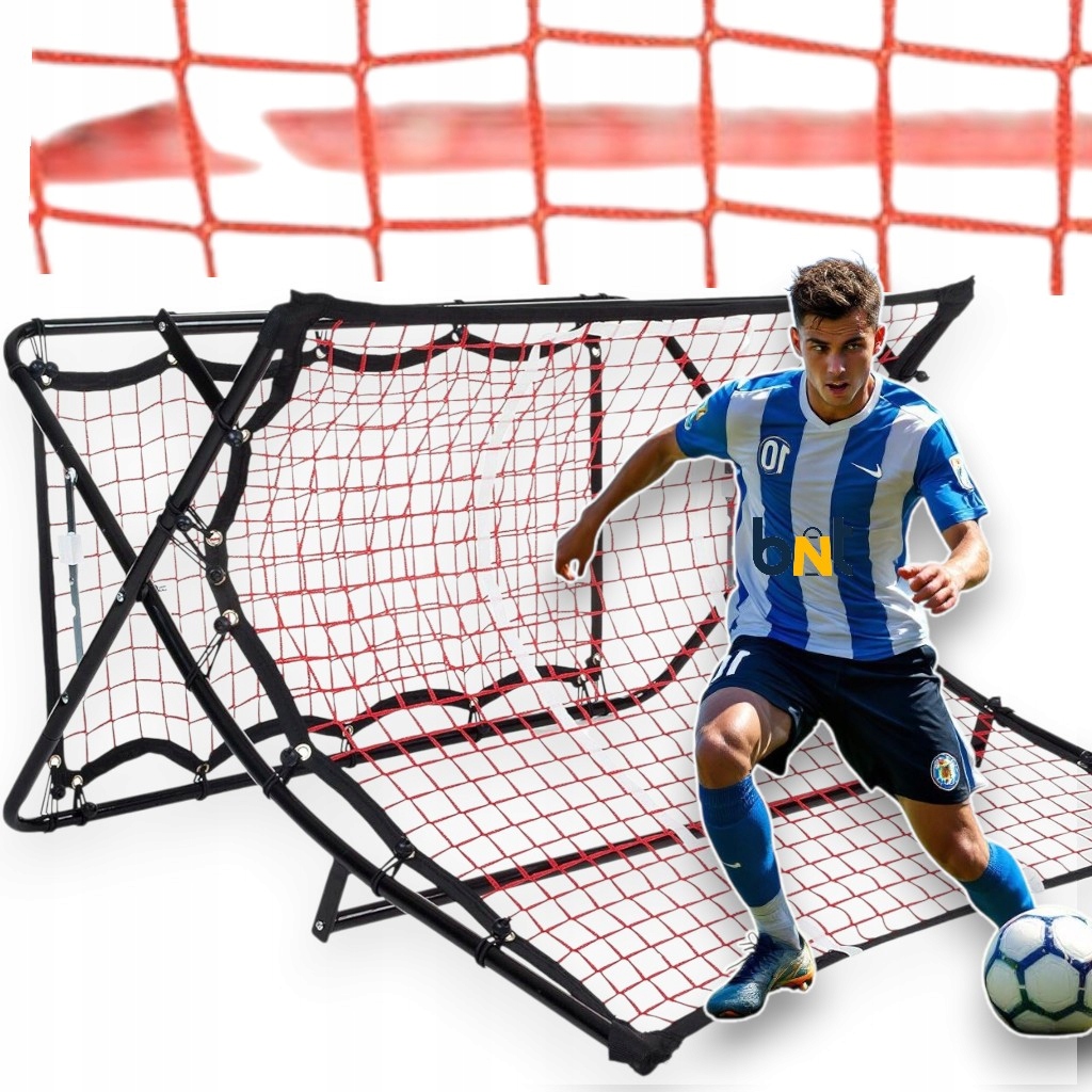 Bramka Piłkarska Rebounder Trenażer Treningowa Ścianka Do Piłki Nożnej Rama