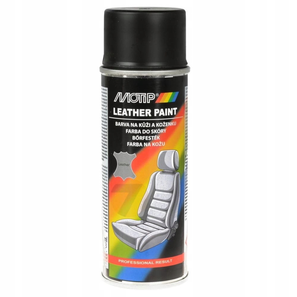 

Motip Farba Lakier Do Skóry Foteli Spray Czarny
